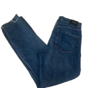 Express Women's Modern Straight Super High Rise Jeans